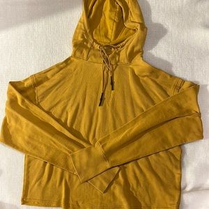 yellow thin hoodie